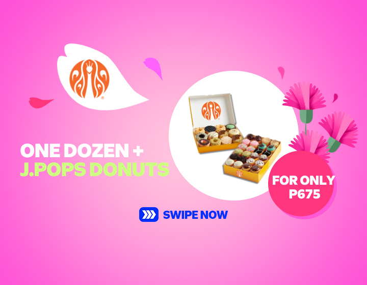 JDOZEN + JPOPS ASSORTED DONUTS