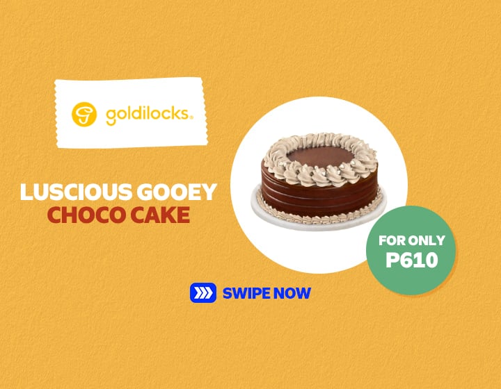 Goldilocks Luscious Gooey Choco Cake at P610