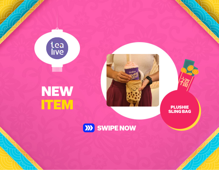 Plushie Sling Bag on Tealive