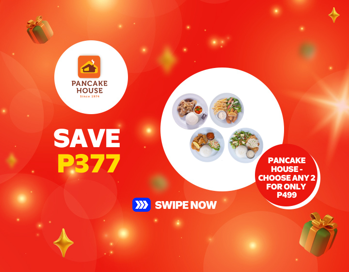 SAVE P377 on Pancake House's CHOOSE ANY 2