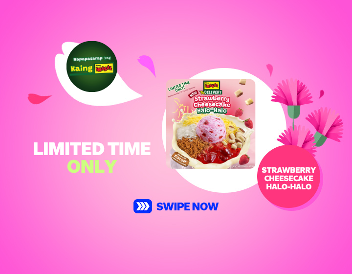NEW Strawberry Cheesecake Halo-Halo on Mang Inasal