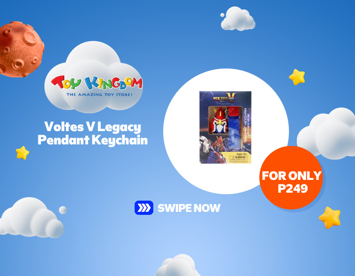 Voltes V Legacy Pendant Keychain