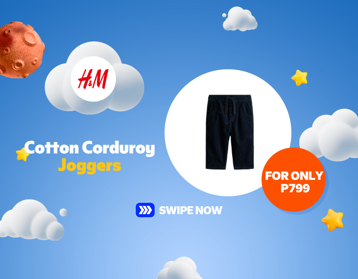 H&M Cotton Corduroy Joggers