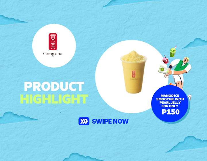 Gong Cha Mango Ice Smoothie