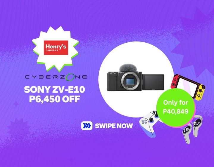 HENRY'S CAMERAS SONY ZV-E10 FOR ONLY P40,849!