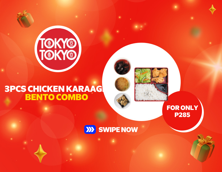 3pcs Chicken Karaage Bento Combo