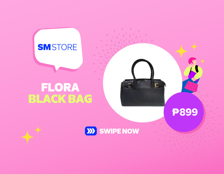SM STORE | FLORA BLACK BAG
