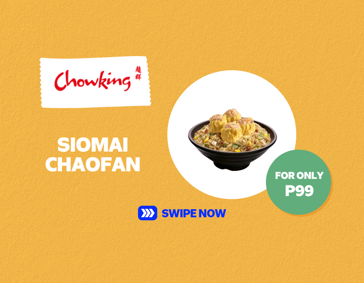 Chowking's Siomai ChaoFan at P99