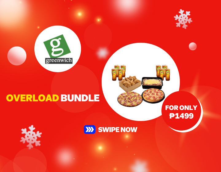 GREENWICH OVERLOAD BUNDLE FOR ONLY P1499!