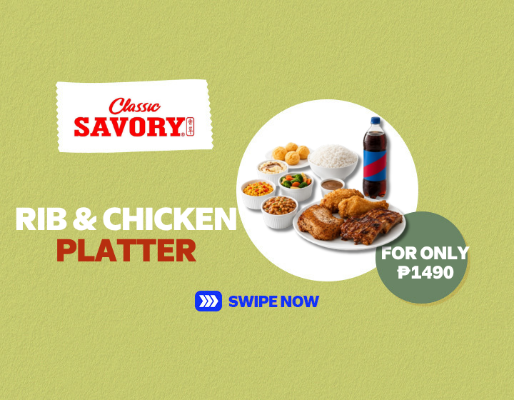 KENNY ROGERS ROASTERS | RIB AND CHICKEN PLATTER