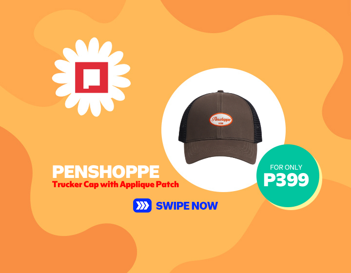PENSHOPPE Trucker Cap with Applique Patch