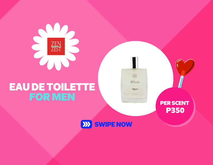Eau De Toilette for Men for ₱350 only