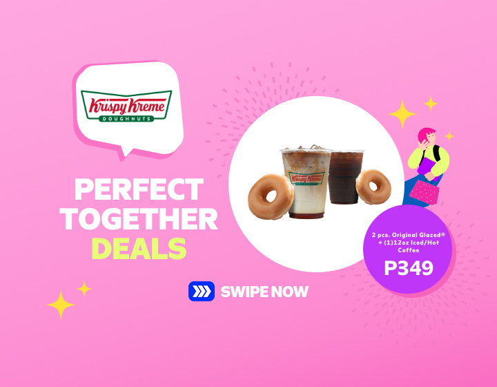 Enjoy the Perfect Together Deals from Krispy Kreme for only Php 349