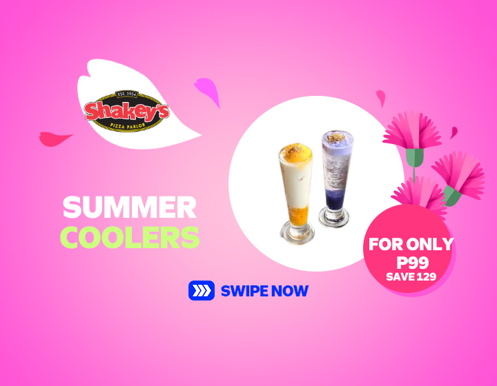 Enjoy refreshing Summer Coolers and save up to ₱129!