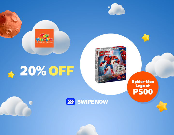 20% OFF ON SPIDER-MAN LEGO