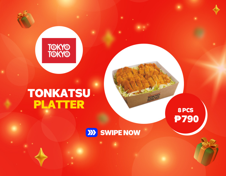 Tonkatsu Platter for only ₱790