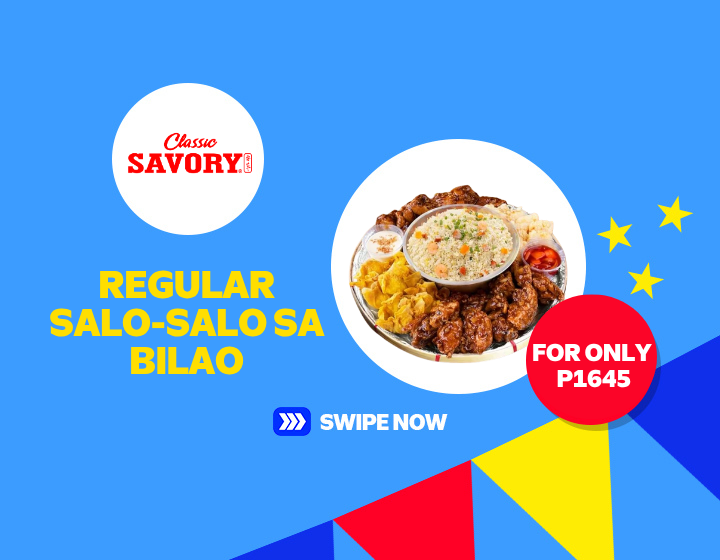 CLASSIC SAVORY Regular Salo-Salo Bilao