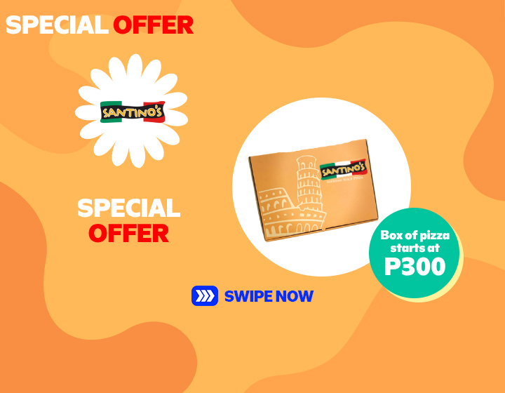 SMOL | Santino's | Box of pizzza