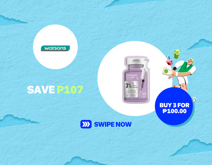 WATSONS | BUY 3 FOR 100