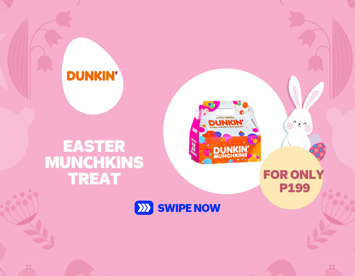 DUNKIN Easter Munchkins Treat