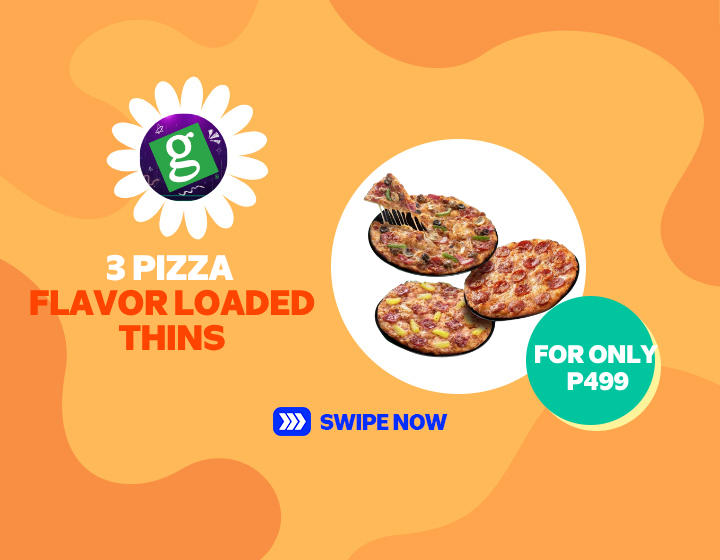 3 Flavor Loaded Pizza