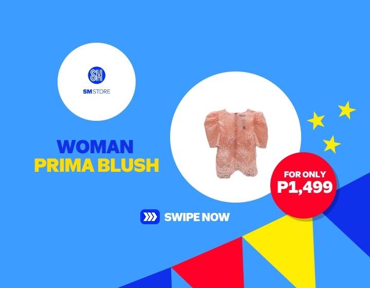 WOMAN PRIMA IN BLUSH COLOR
