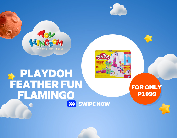 Playdoh Feather Fun Flamingo for only P1099