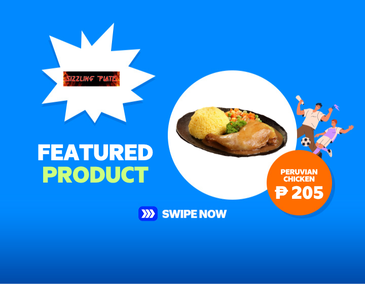 FEATURED PRODUCT on SIZZLING PLATE's PERUVIAN CHICKEN