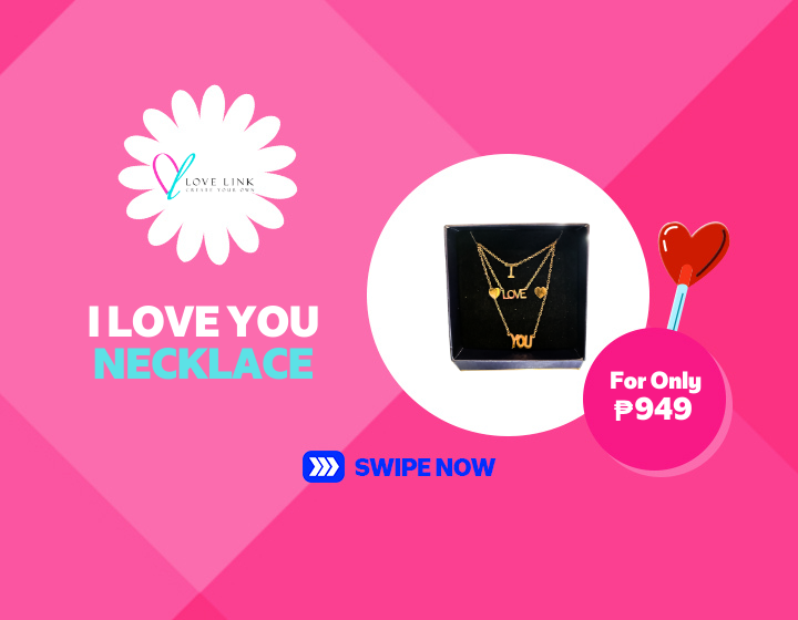 I LOVE YOU NECKLACE