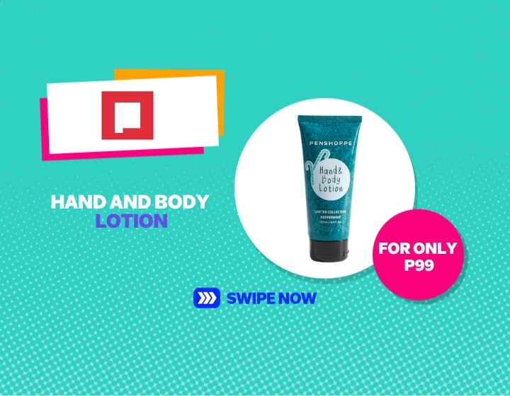 PENSHOPPE HAND AND BODY LOTION AT P99! 