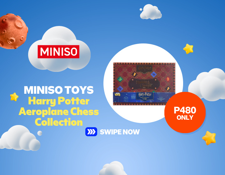 Miniso Toys Harry Potter Aeroplane Chess Collection