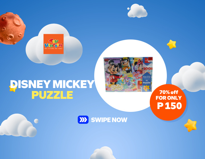 DISNEY MICKEY PUZZLE 70% off for only P 150