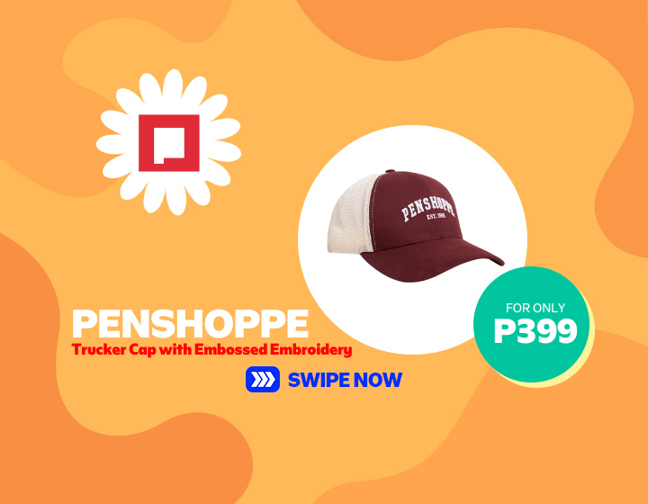 PENSHOPPE Trucker Cap with Embossed Embroidery