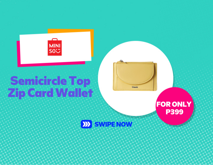 MINISO ZIPCARD WALET