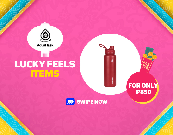 AQUAFLASK | RED BOTTLE 32OZ