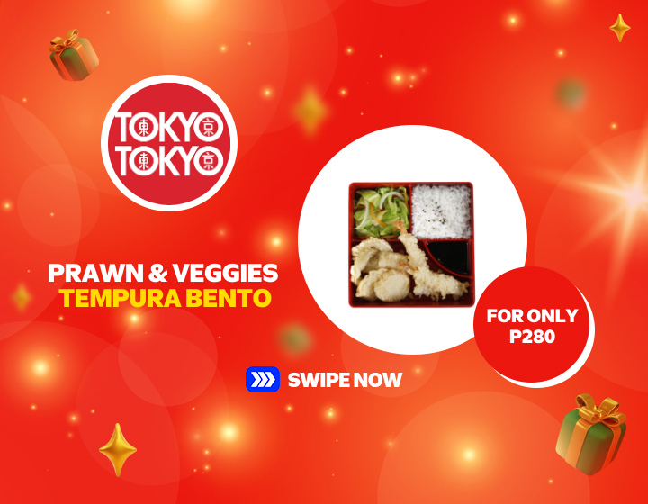 Prawn & Veggies Tempura Bento 