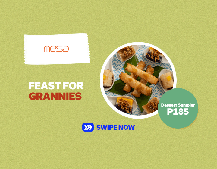 MESA Dessert Sampler for only P185