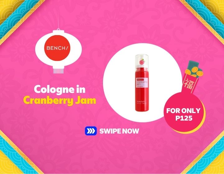 BENCH COLOGNE CRANBERRY JAM FOR ONLY P125!
