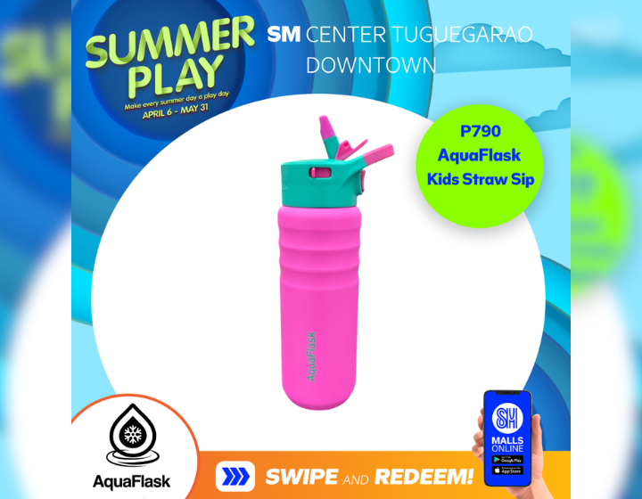 AquaFlask Kids Straw Sip for only  ₱790!