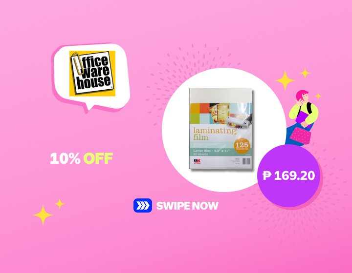 10% OFF UK Office Laminating Film Letter 12520LF 125 Microns 20s