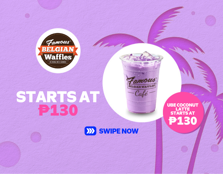 UBE COCONUT LATTE STARTS AT ₱130