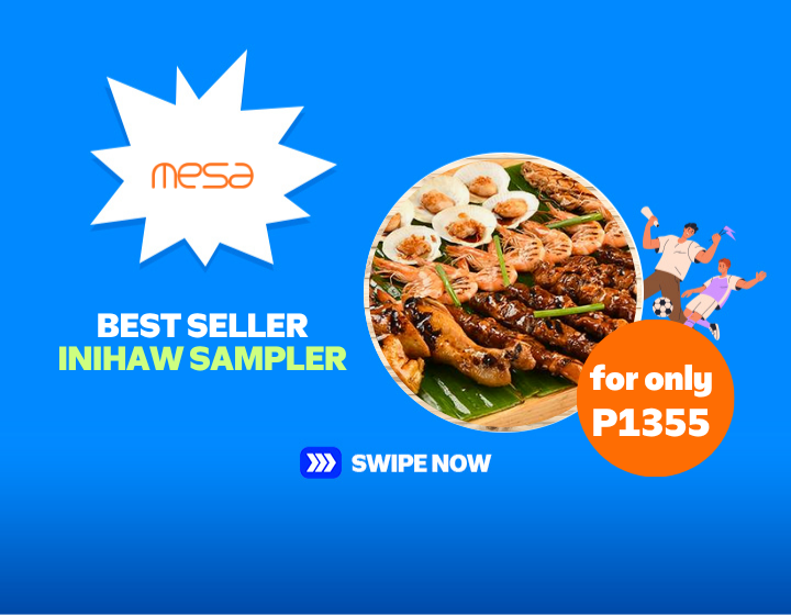 MESA: BEST SELLER INIHAW SAMPLER