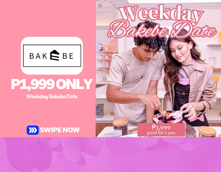 Weekday Bakebe Date For Only P1,999
