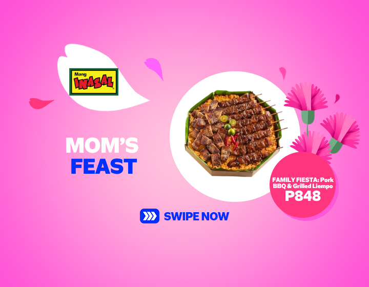 Mang Inasal's FAMILY FIESTA: Pork BBQ & Grilled Liempo for only P848