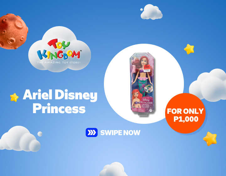 ARIEL DISNEY PRINCESS FOR ONLY P1000