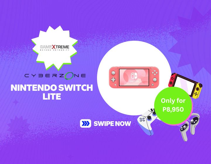 GAMEXTREME NINTENDO SWITCH LITE FOR ONLY P8,950!