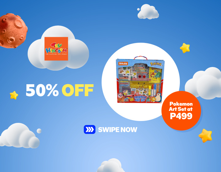 50% OFF ON POKEMON ART SET