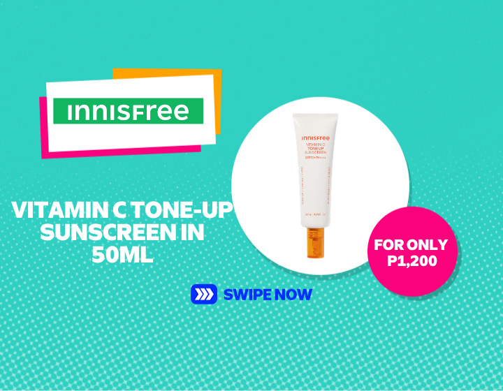 SMCK INNISFREE VITAMIN C TONE-UP SUNSCREEN IN 50ML