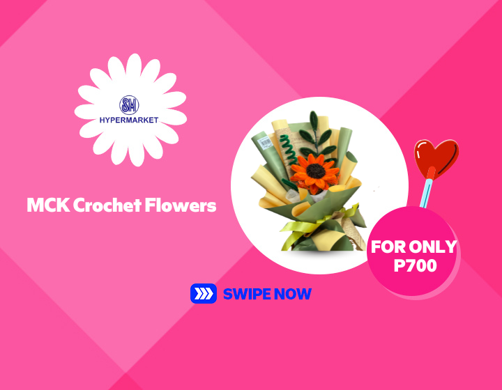 SMMR | SM HYPERMARKET | MCK CROCHET FLOWERS FOR ONLY P700