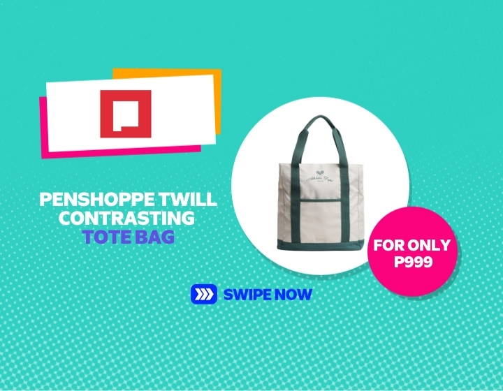 PENSHOPPE TOTE BAG ONLY AT P999! 